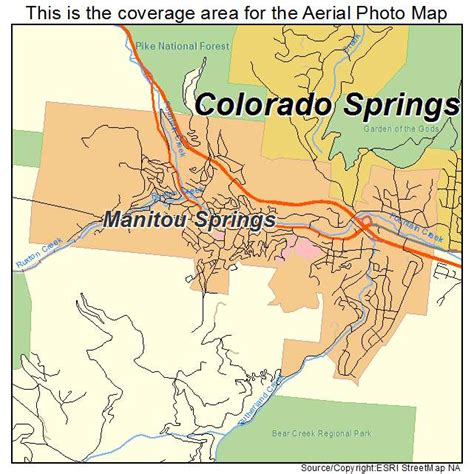 manitou springs co 80829|map of manitou springs area.